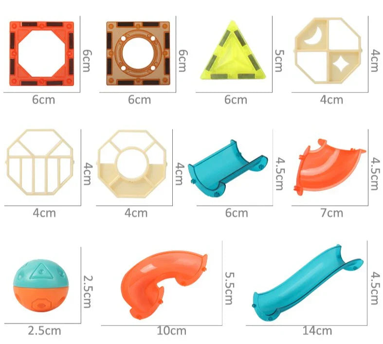 Magnetic Marble Run