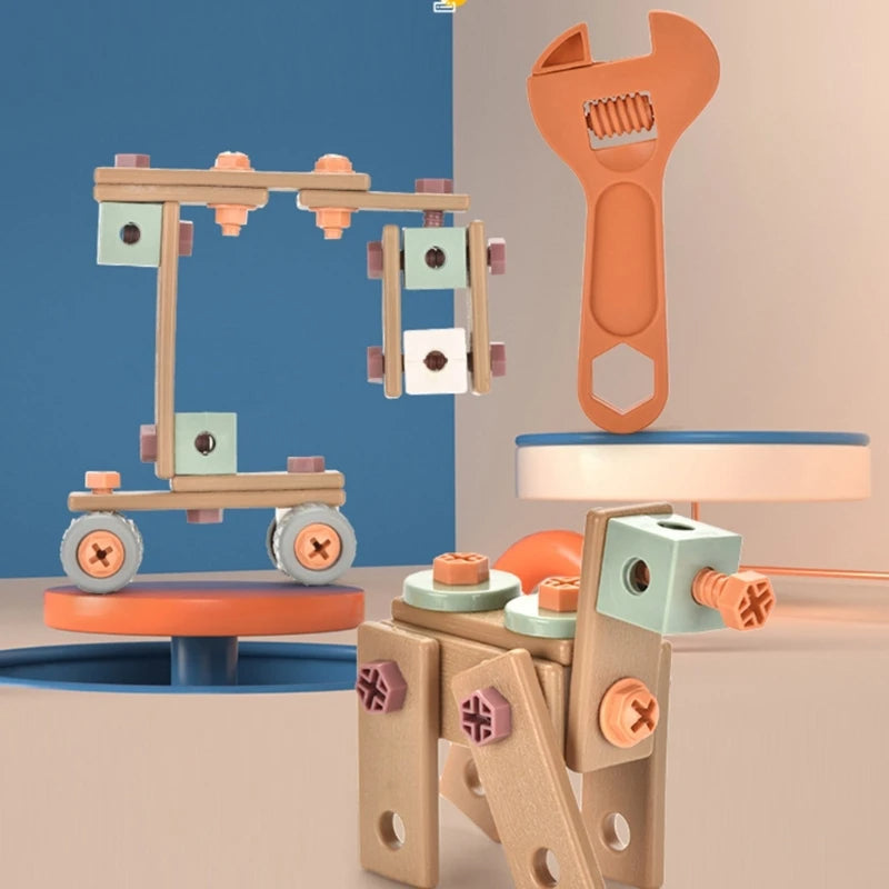 Construction Kit Playset for Little Craftsmen