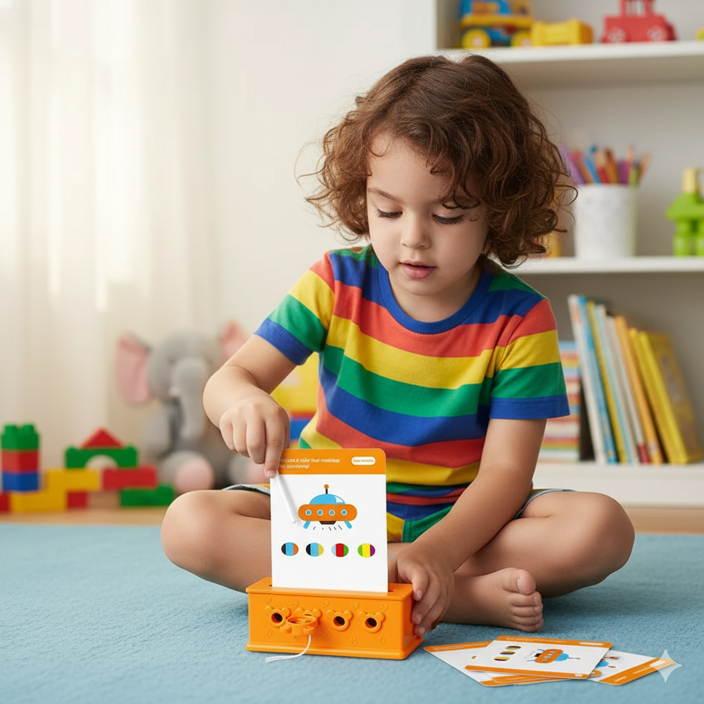 Logic key puzzle game for kids