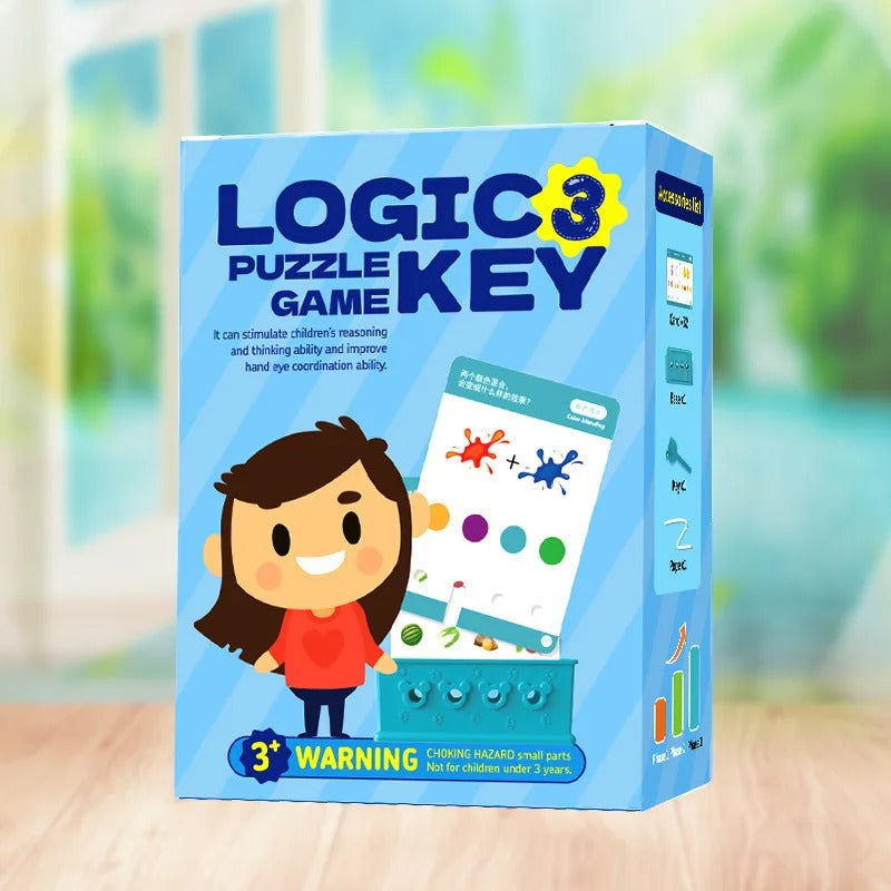 Logic key puzzle game for kids