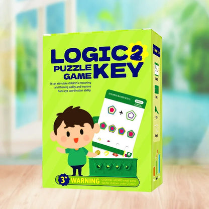 Logic key puzzle game for kids