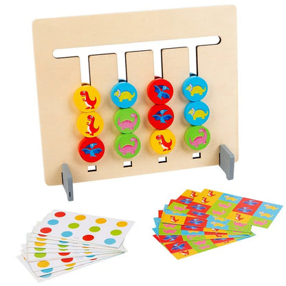 Montessori Wooden Colour Pattern Matching Game