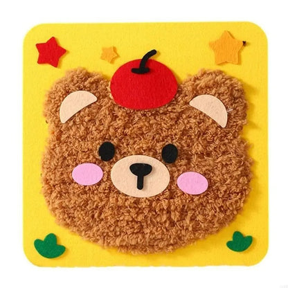 DIY Embroidery Doll Set