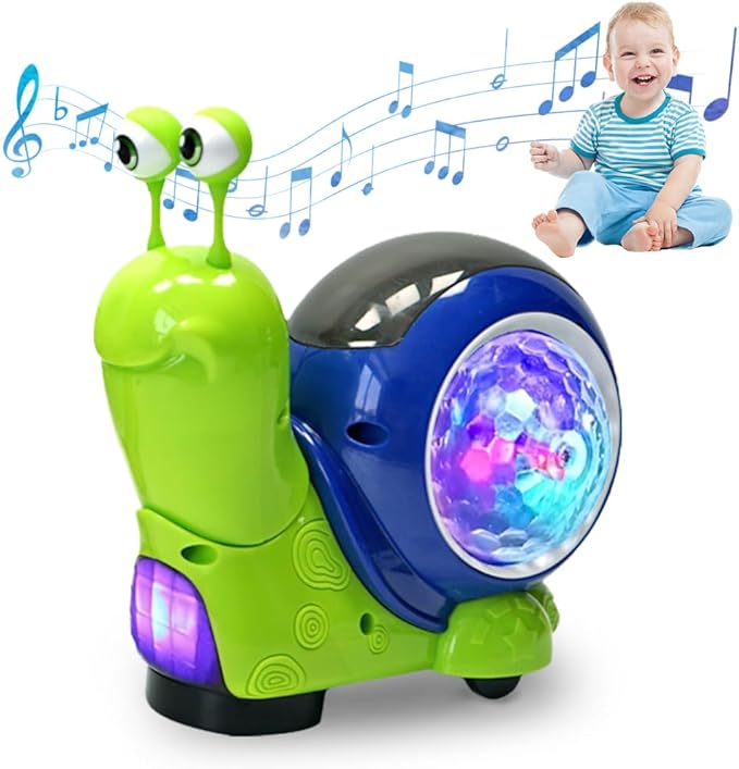 Musical Light-Up Snail Toy