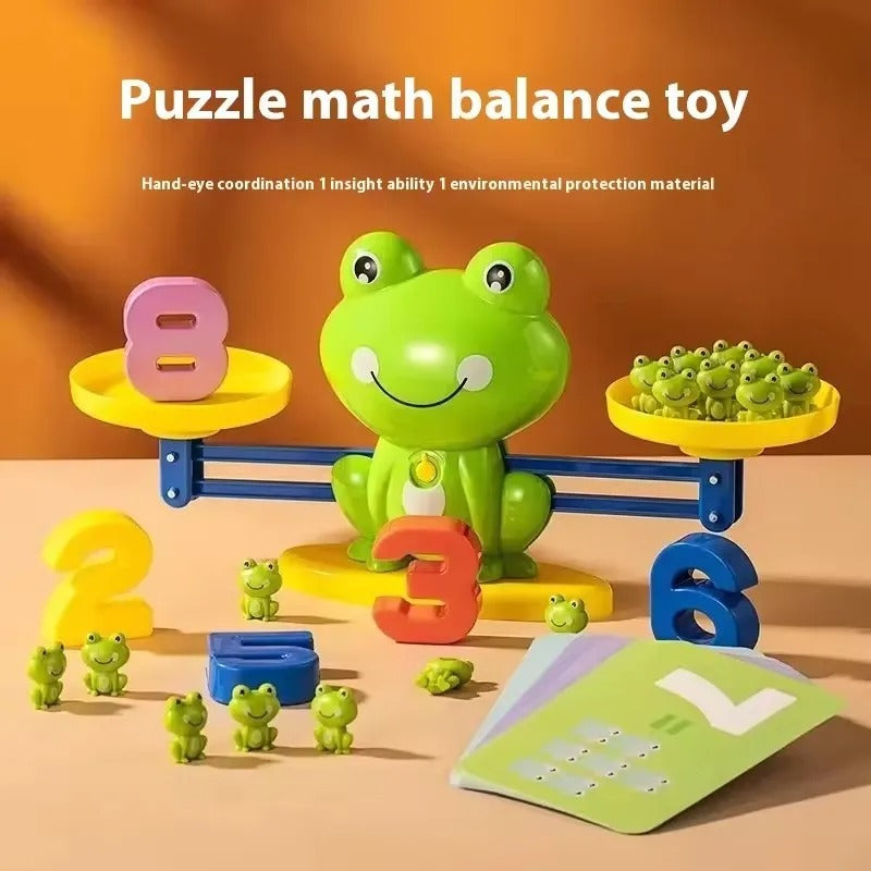 Fun & Educational Frog Balance Math Toy
