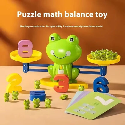 Fun & Educational Frog Balance Math Toy