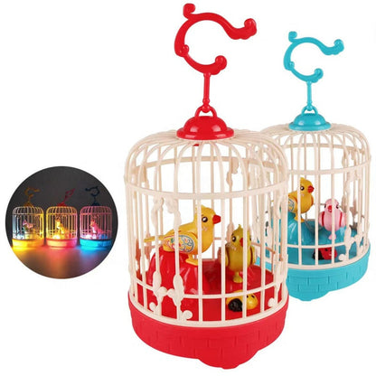 Talking Bird Cage Kids Toy