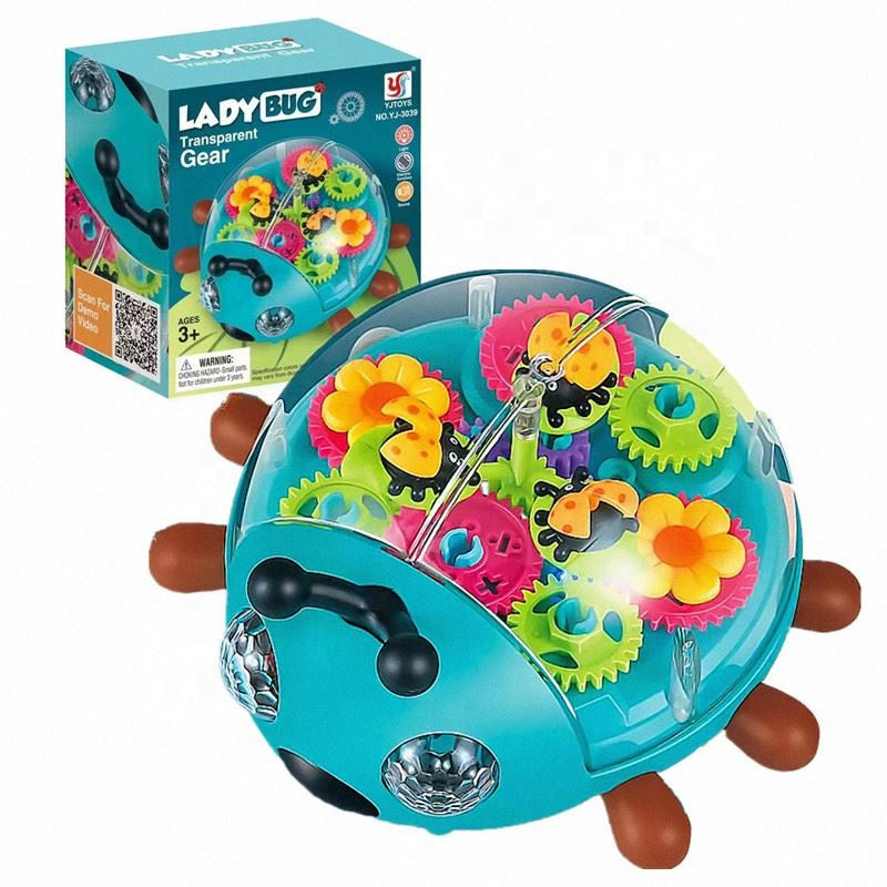 Interactive Crawling Music Bug Toy