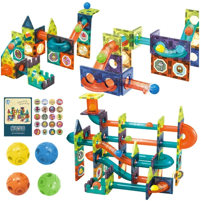 Magnetic Marble Run
