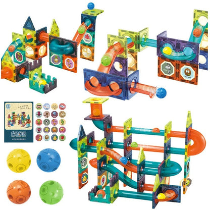 Magnetic Marble Run