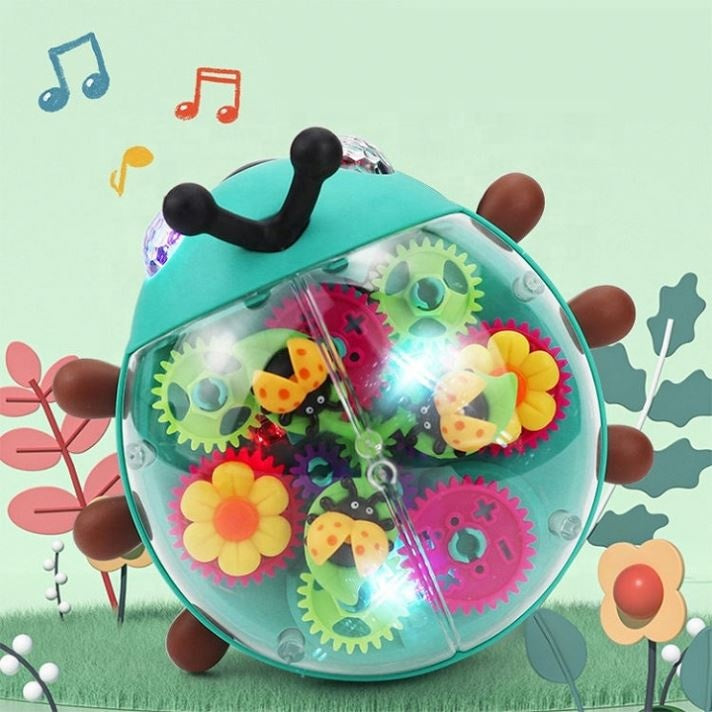 Interactive Crawling Music Bug Toy