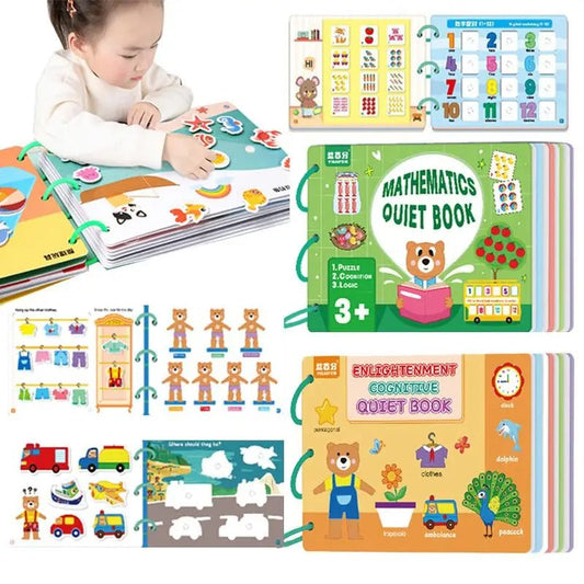 Cognitive Development Activity Book - Interactive Felt Book