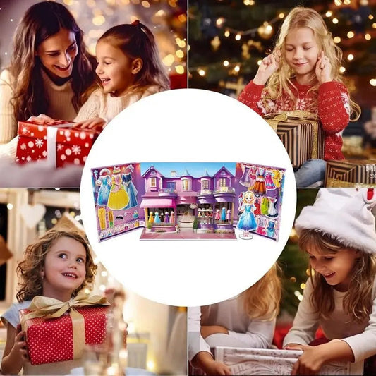 Foldable Dress Up Doll Fashion Boutique Toy