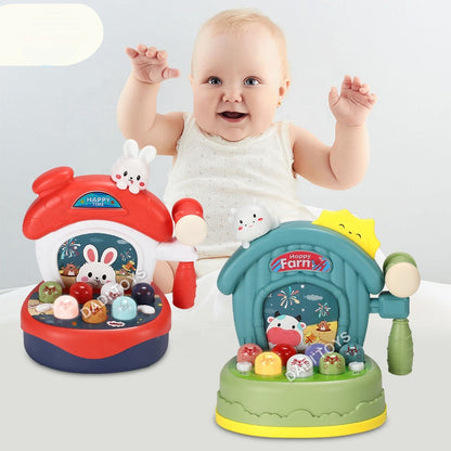 Interactive Light & Sound Mole Game