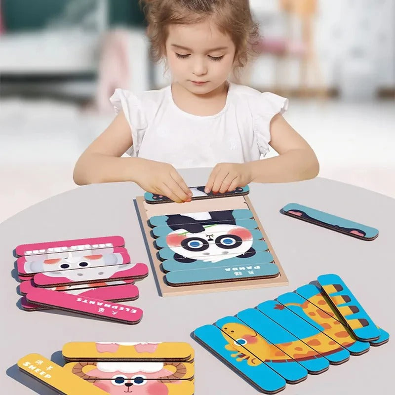 Montessori Wooden Puzzle