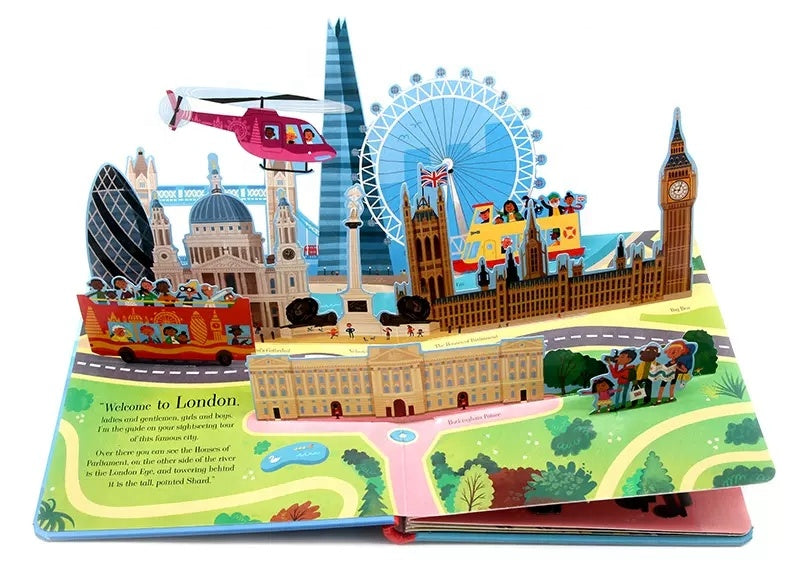 Interactive Pop-Up Adventure Book