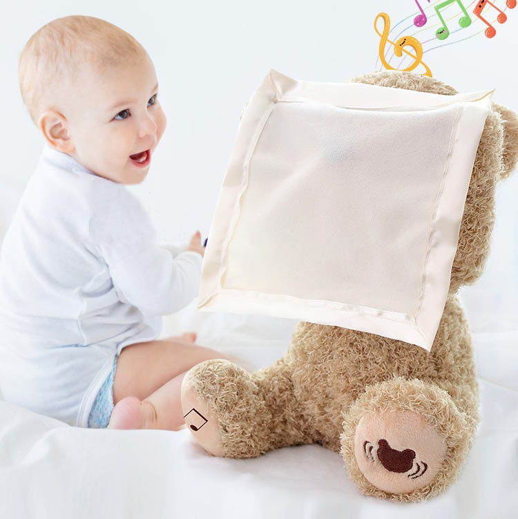 Peek-A-Boo-Teddy - Interactive Plush Toy