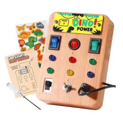 TechExplorer Board - Enhance Your Child’s Sensory Skills! - Button Panel