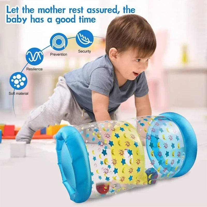 Inflatable crawling learning toy