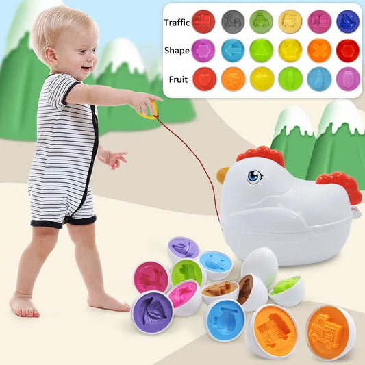 Montessori Shapes and Colors Chicken