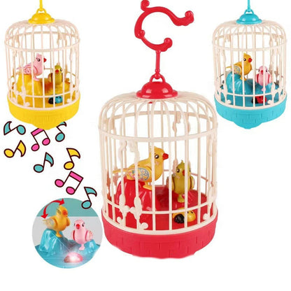 Talking Bird Cage Kids Toy