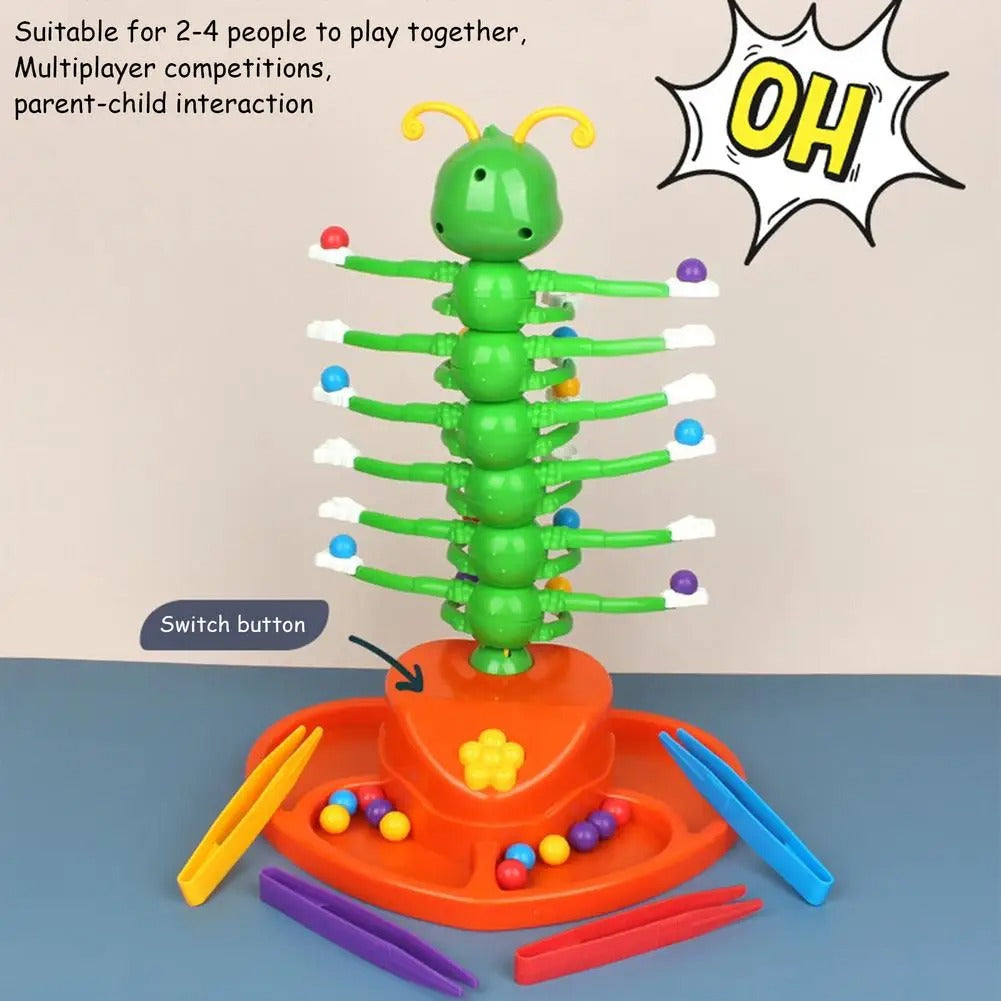 Dancing Caterpillar Family Skill Game