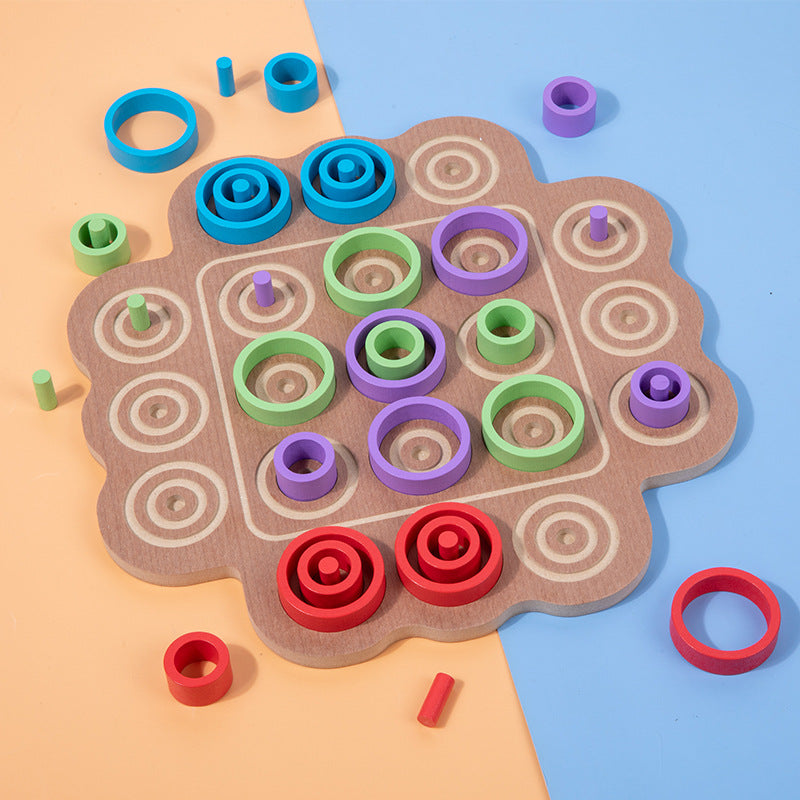 Wooden Strategy Game