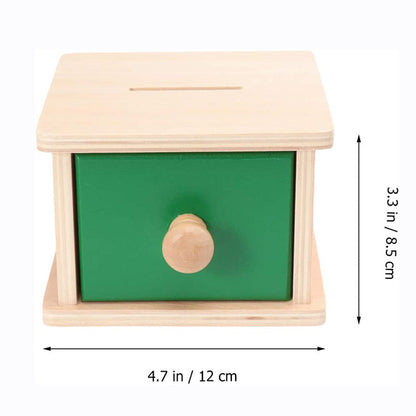 Woods Montessori Coin Game – Promote Fine Motor Skills and Precision