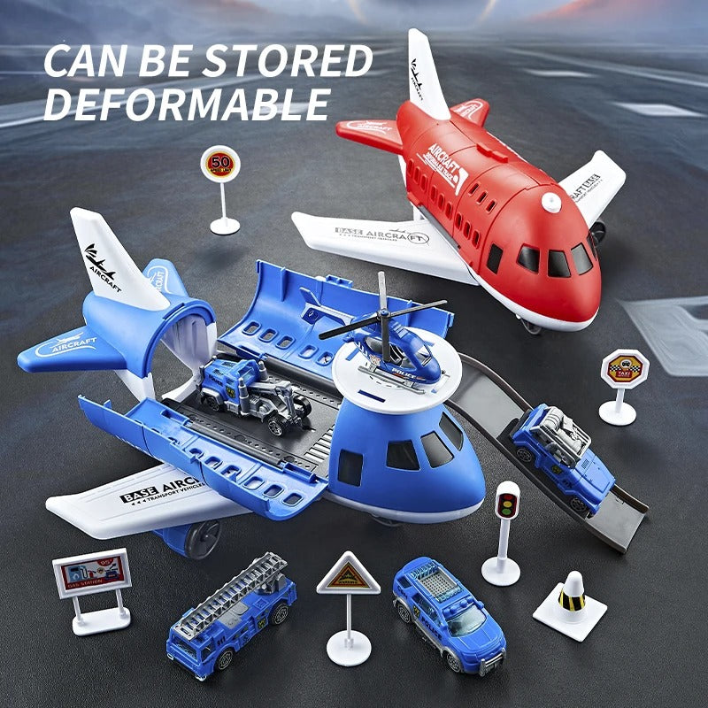Aircraft and Vehicle Play Set