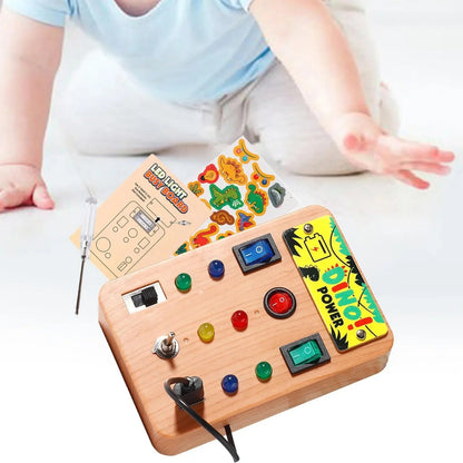 TechExplorer Board - Enhance Your Child’s Sensory Skills! - Button Panel