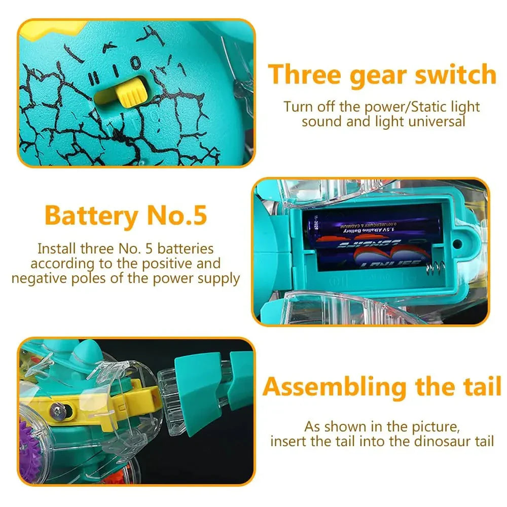 Glowing Dino Adventure Toy