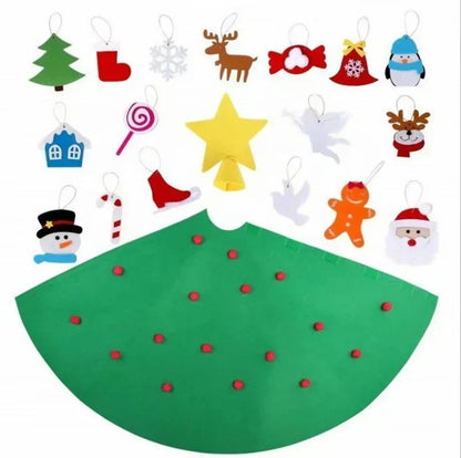 Montessori 3D Felt Christmas Tree