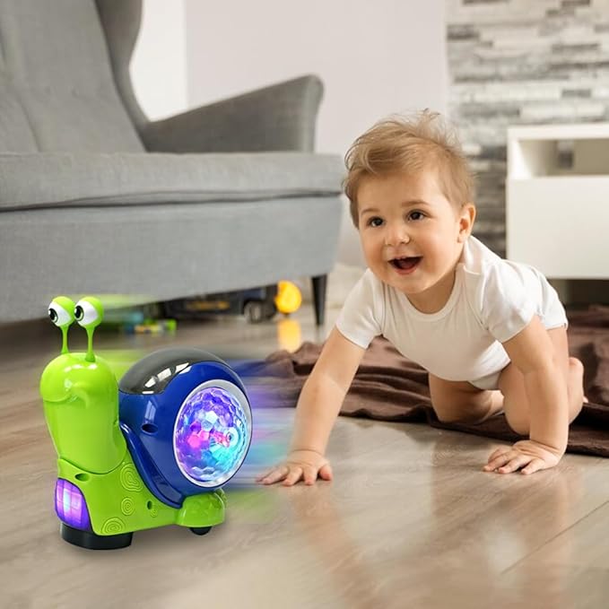 Musical Light-Up Snail Toy
