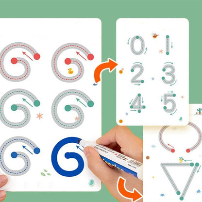 MagicLines - Magical Tracing Workbook Set