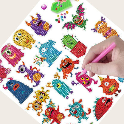 Creative Diamond Mosaic Sticker Set - Spark Your Child’s Imagination