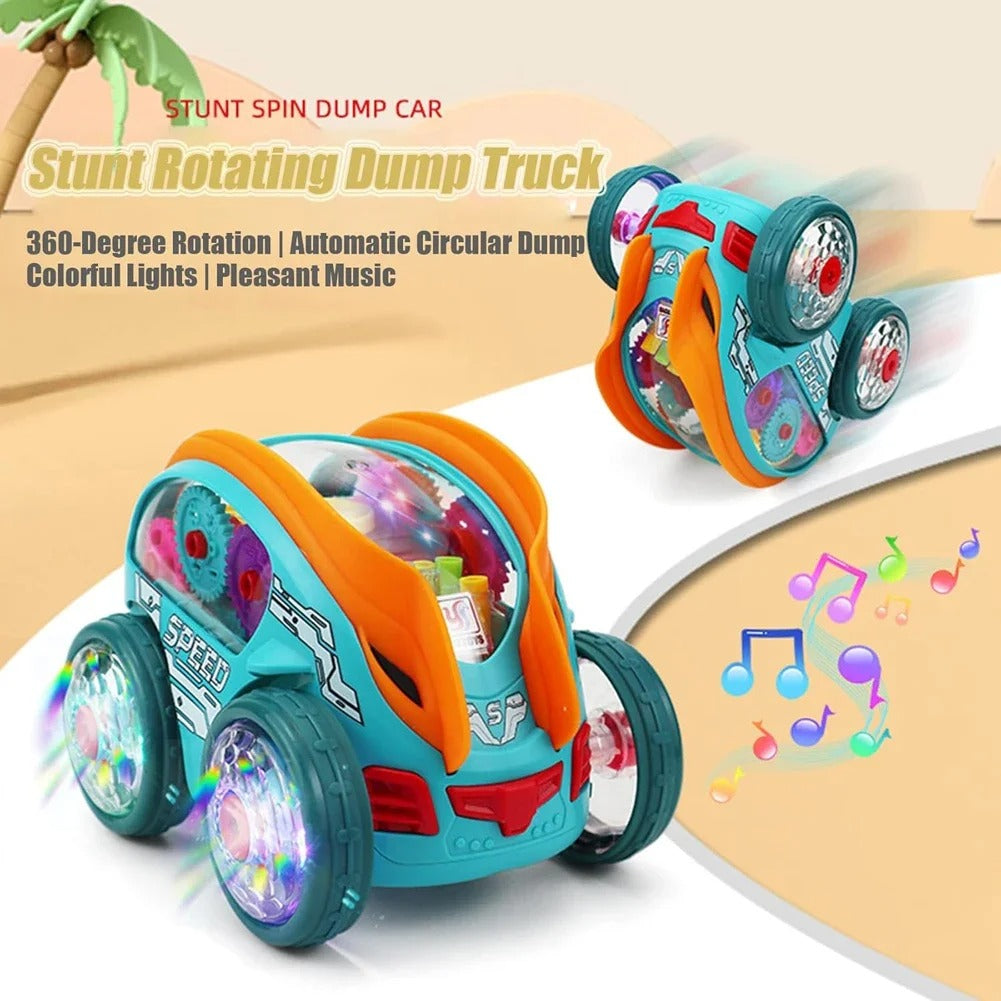 Light-up Tumble Toy Car