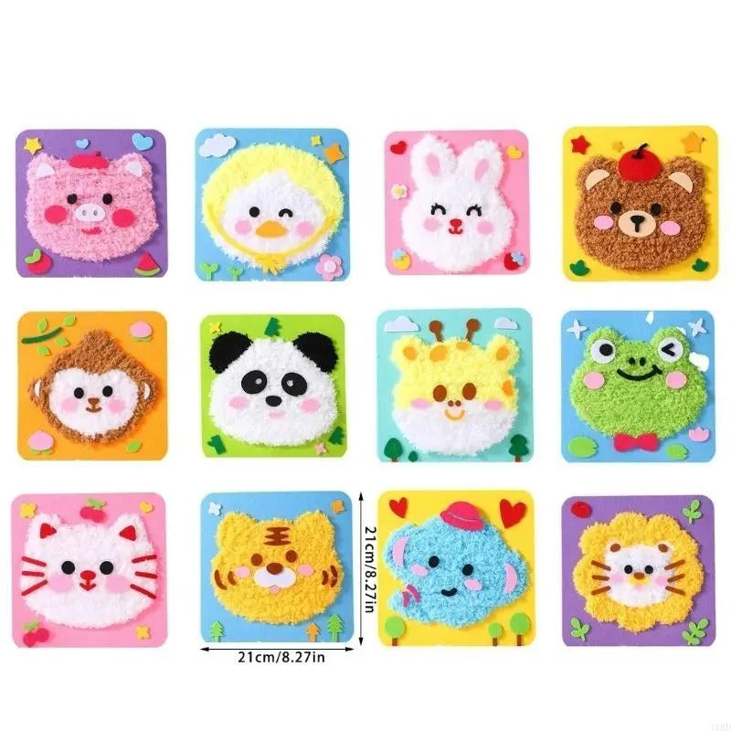 DIY Embroidery Doll Set