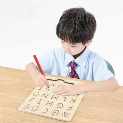 Wooden Numbers & Shapes Board
