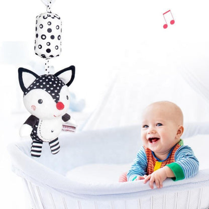 Baby Rattle Stuffed Animals for Cribs and Strollers