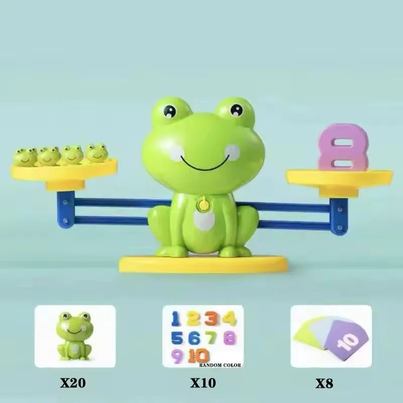 Fun & Educational Frog Balance Math Toy