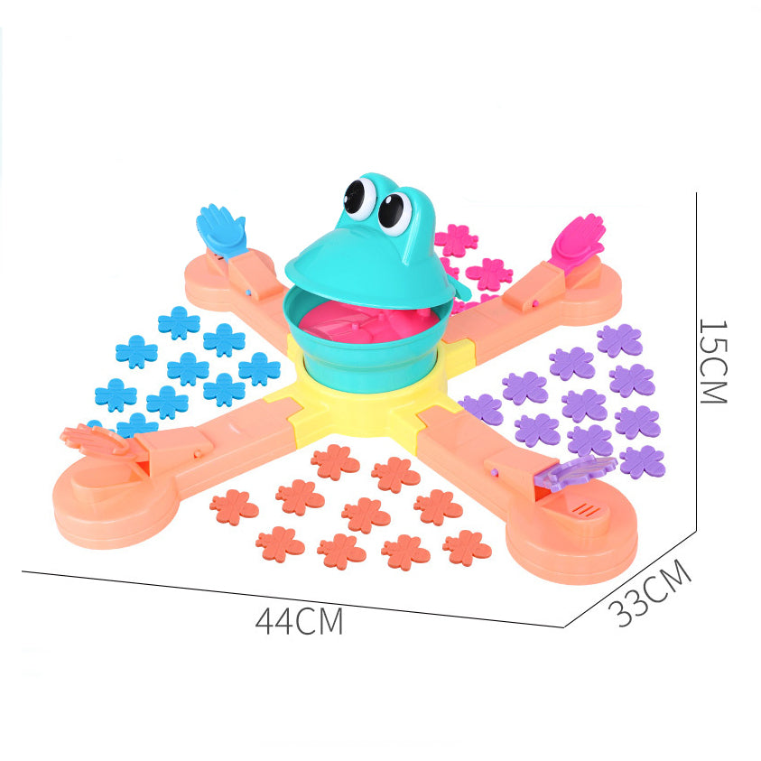 Frog Catapult - Shoot the Insects into the Frog’s Mouth - Family Game