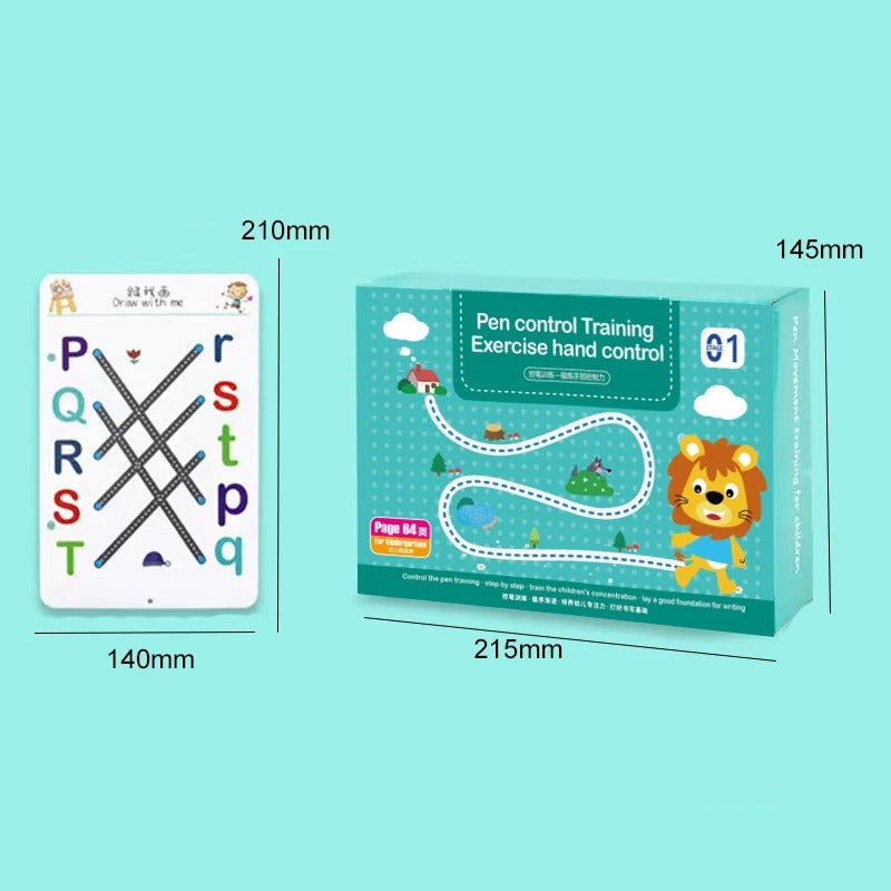 MagicLines - Magical Tracing Workbook Set