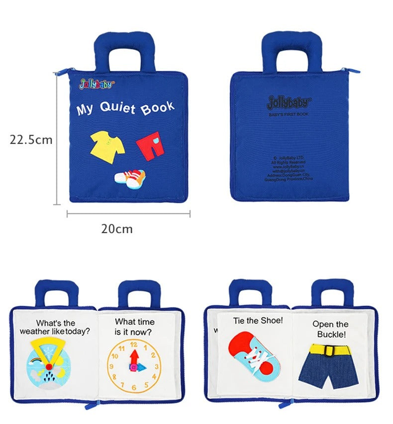 Montessori Learning Book for Children – Promoting Fine Motor Skills