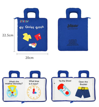 Montessori Learning Book for Children – Promoting Fine Motor Skills