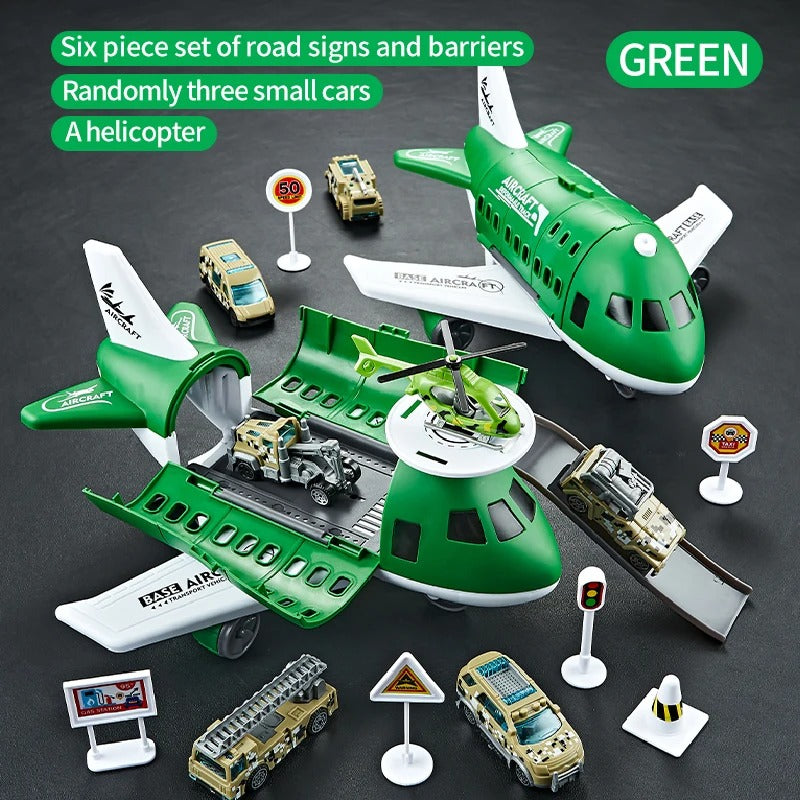 Aircraft and Vehicle Play Set