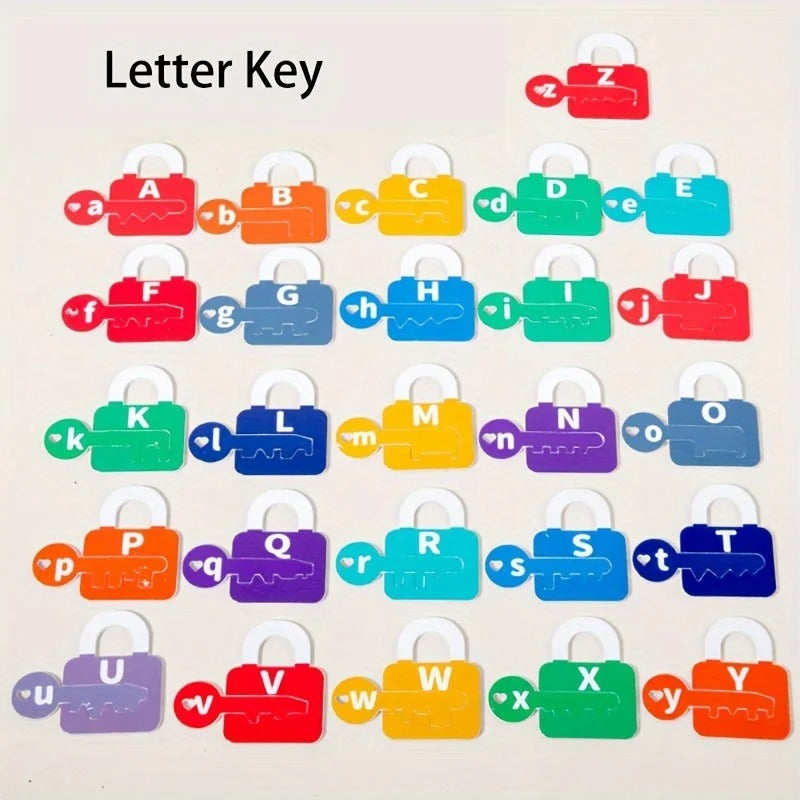 Letters and Maths Locks and Keys Educational Game
