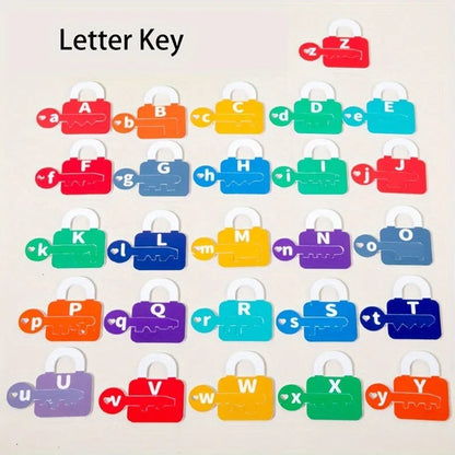 Letters and Maths Locks and Keys Educational Game