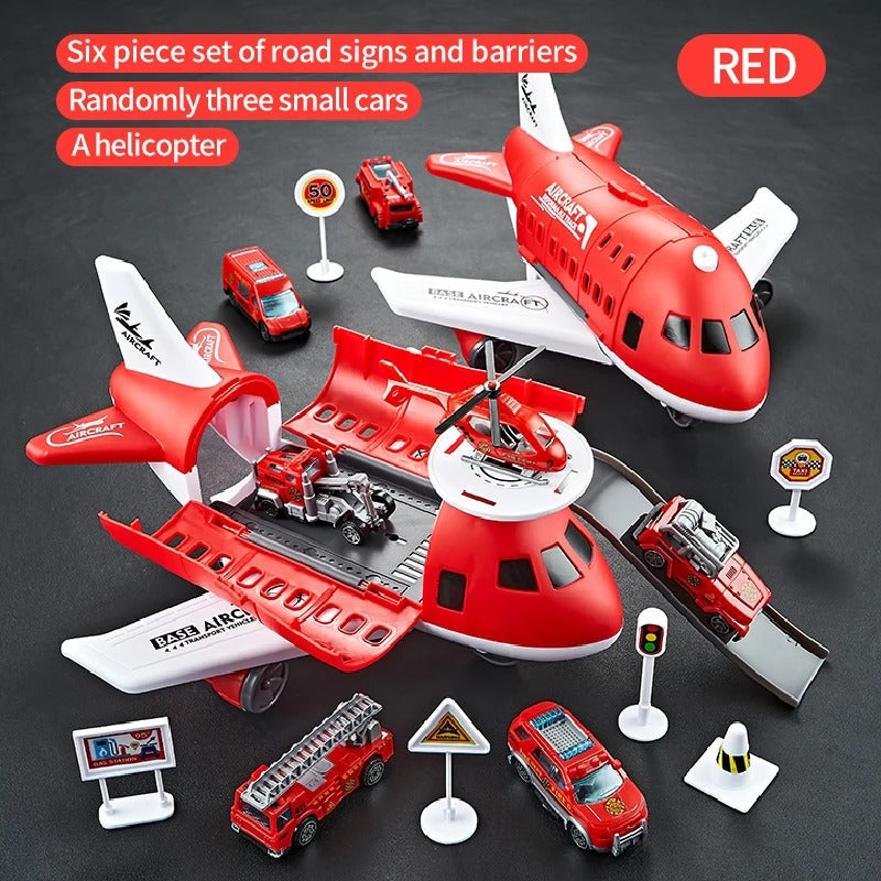 Aircraft and Vehicle Play Set