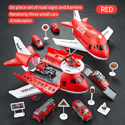 Aircraft and Vehicle Play Set