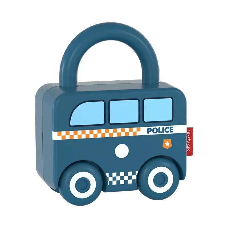 Montessori Key Lock - Patterns and Colours Toy